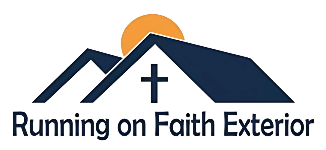 Running on Faith Exteriors Logo
